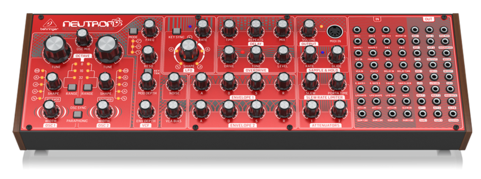 Review: Behringer Neutron Semi-Modular Analog Synth Review: Behringer Neutron Semi-Modular Analog Synth